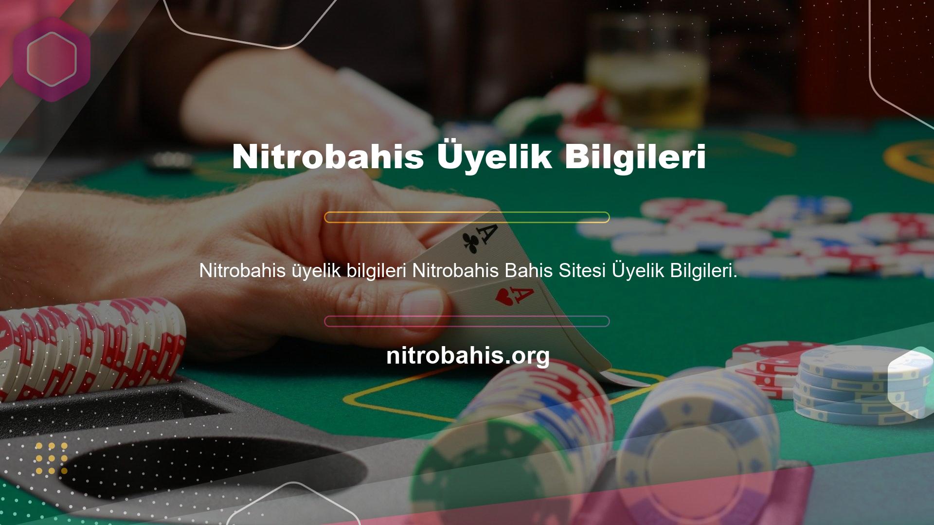 Nitrobahis üyelik programına uymayanlar kâr edemez